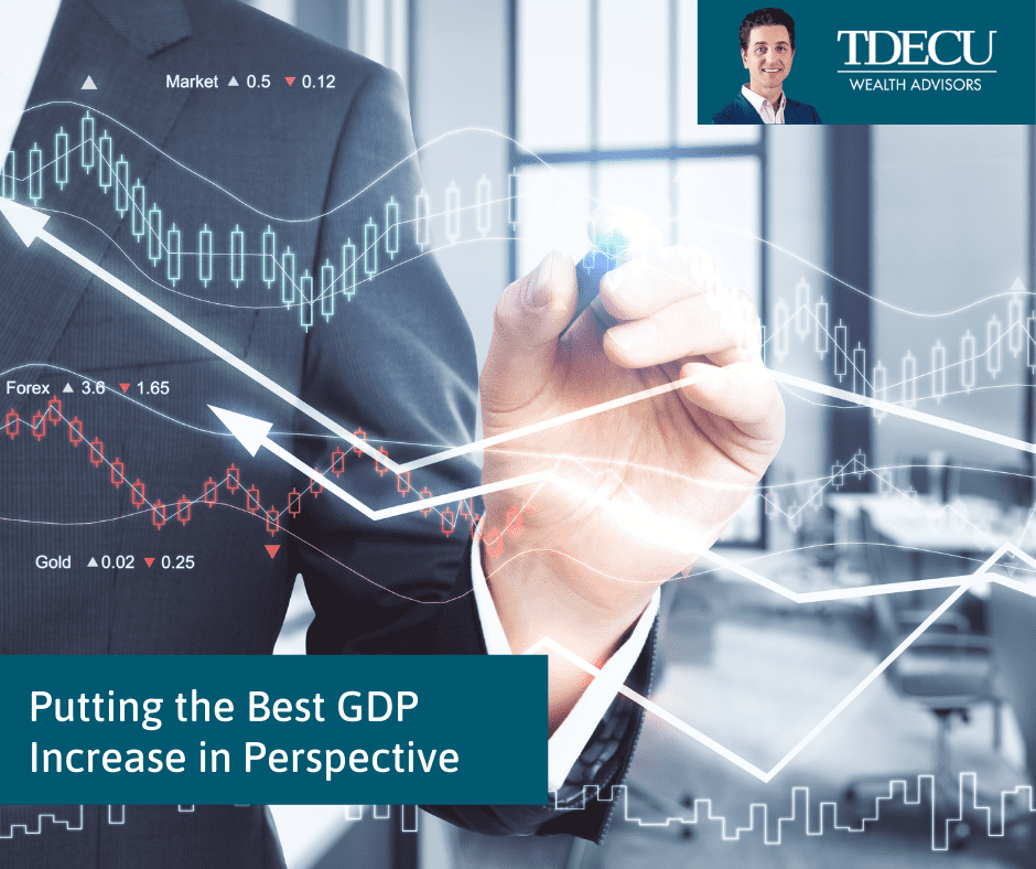 Putting the Best GDP Increase in Perspective