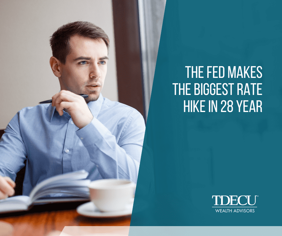 The Fed Makes the Biggest Rate Hike in 28 Years