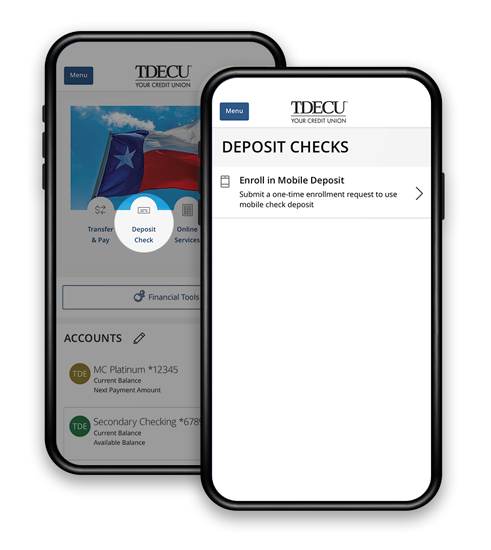 direct deposit form tdecu